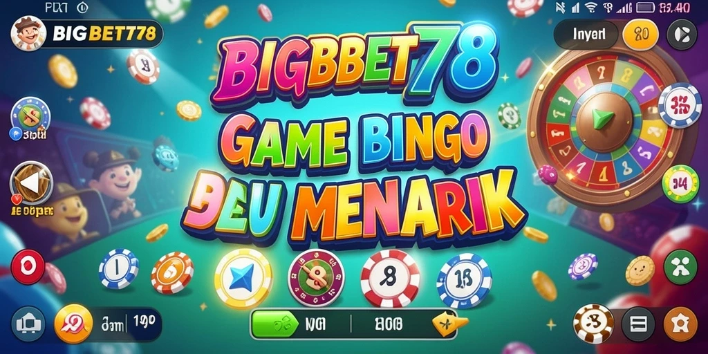 Tampilan gameplay Bingo yang seru dan interaktif.