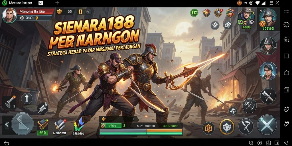 Tampilan gameplay <strong>MENARA188</strong> yang penuh strategi dan aksi seru.