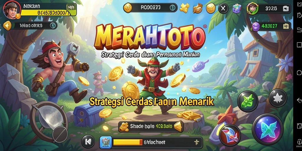 Tampilan gameplay <strong>MERAHTOTO</strong> yang menunjukkan aksi strategi seru.