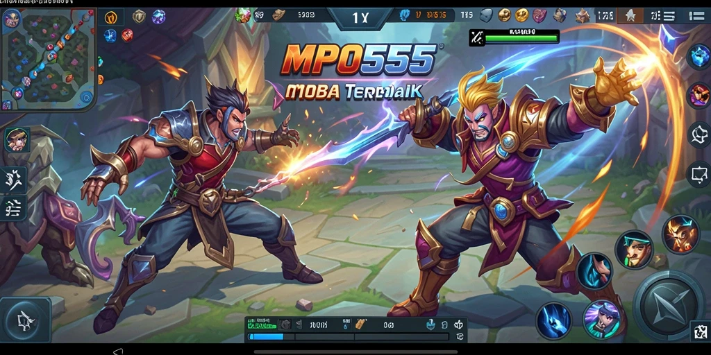 Gameplay seru di MPO555 dengan karakter yang berbeda dan strategi tim.