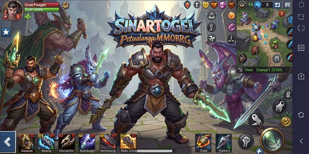 Tampilan gameplay SINARTOGEL yang menarik dan penuh aksi.